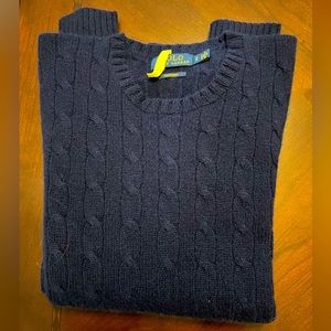 Polo Ralph Lauren cashmere sweater. Like new! Size S. So soft. Perfect weight.